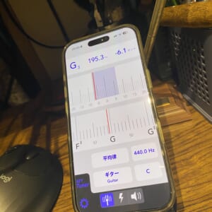 iPhoneの電子チューナーアプリを効果的に使う